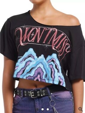 Mira ,KPop Demon Hunters Cosplay Girls Size Small, Crop T-Shirt